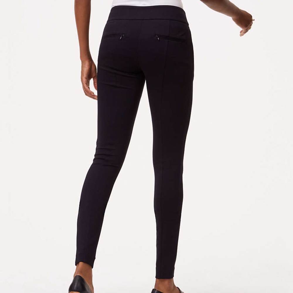 LOFT mid-rise leggings with zip pocket